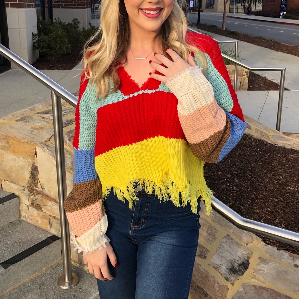 Colorblock Sweater - Picture 2 of 2